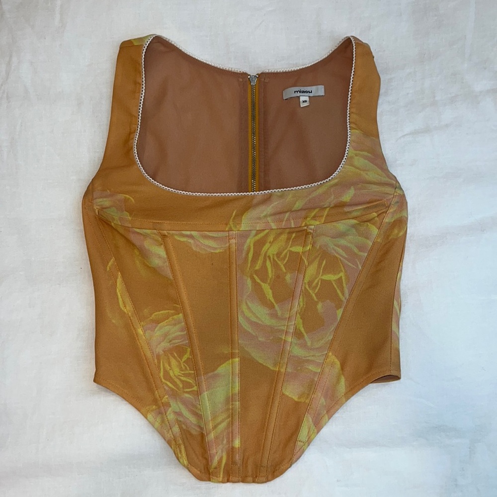 Miaou Corset Top XS 💛
